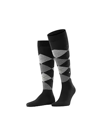 BURLINGTON | Herren Kniestrümpfe EDINBURGH 40-46 black | 